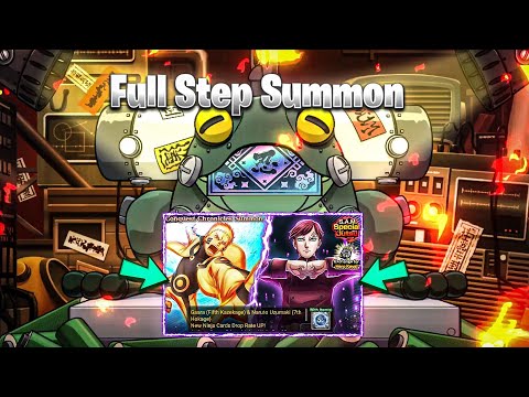 NxB NV : Full Step Summon On New Naruto Hokage And Gaara Kazekage New Ex Ultimate Banner 🔥