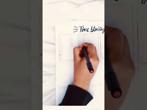 Daily planning ||Time blocking pages||2022 planner part-5||#shorts