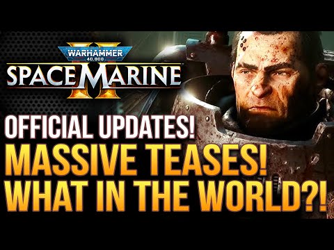 Warhammer 40K Space Marine 2 - MASSIVE Teases From The Devs! What In the World Is THIS?