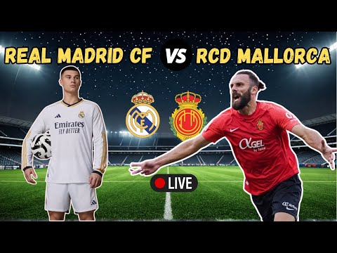 🔴Real Madrid CF vs RCD Mallorca | Supercopa de España Semi Final live match #supercopadeespana