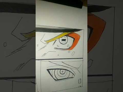 Draw# Naruto vs Pain shorts #