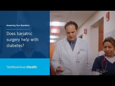 Does bariatric surgery help with diabetes?