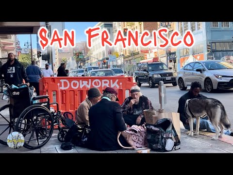 Open Air💉Market | San Francisco, California [4K]