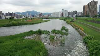 Yesterday 's Toyohira river in Hokkaido 2022 6/30