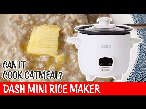 Cooking Oatmeal In A Dash Mini Rice Cooker