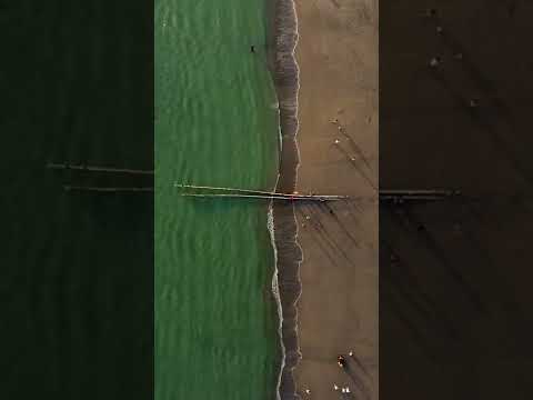 Beach and a Football Match with Dji Mini 2 ASMR Beach waves Ambient #dji #mini 2 #cinematic #videos