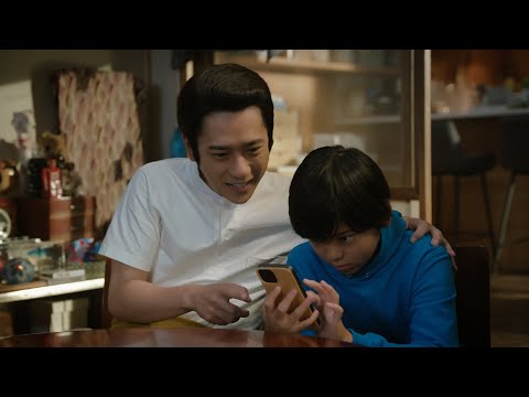 【パズドラTVCM】「昭和の父ちゃん／パズドラの最中」篇