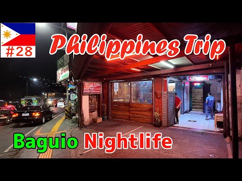 Nightlife in Baguio[Philippines solo travel, April 2024 edition㉓]