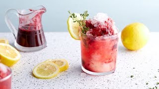 Cherry Bramble Mocktail