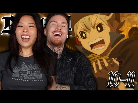 BLACK CLOVER IS COMEDY | Black Clover Episode 10-11 Reaction