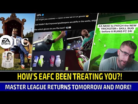 [TTB] BACK TOMORROW WITH MASTER LEAGUE! - EAFC 24 HILARIOUS BUGS, FOOTBALL LIFE 24, AND MORE!