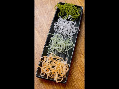 Fried Cellophane Noodle Snacks