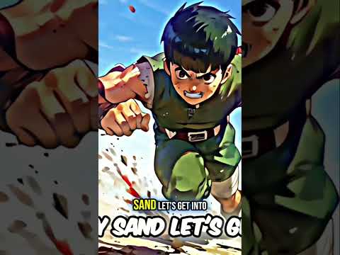 Rock Lee vs Gaara: EPIC Ninja Fight!