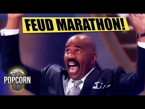 OUTRAGEOUS Family Feud Moments Marathon!