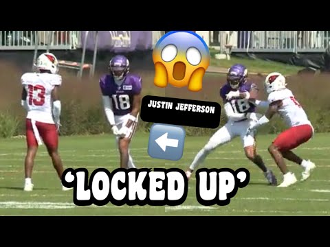 This ROOKIE ‘LOCKED UP’ Justin Jefferson! 🔥👀 Kei’Trel Clark Vs Justin Jefferson & Jordan Addison