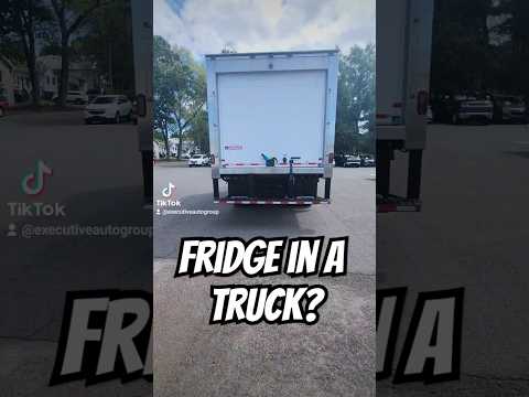 Refrigerator in a Truck!!! #automobile #cartok #carreview #truck #chevy #fyp #unique #fridge