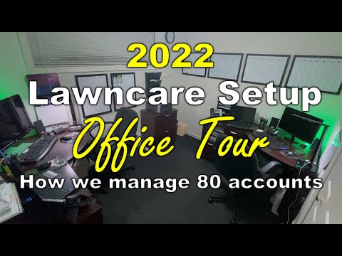 2022 Lawn Care Setup - Office Tour