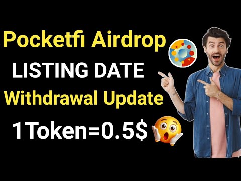 Pocketfi airdrop listing date || Pocketfi airdrop new update || Pocketfi telegram airdrop