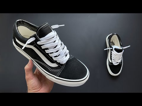 HOW TO LACE VANS OLD SKOOL LOOSE (Lace up)