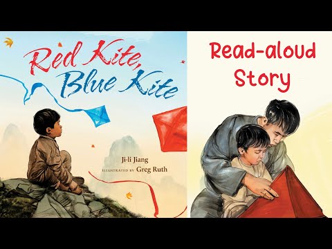 RED KITE, BLUE KITE by Ji-Ji-Jiang | Asian Stories for kids