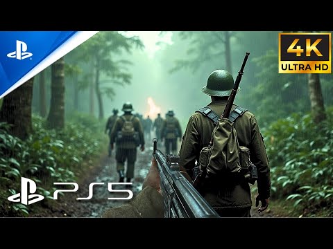 (PS5) JUNGLE WAR | Realistic Immersive ULTRA Graphics Gameplay [4K 60FPS HDR] Call of Duty