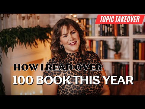 TOPIC TAKEOVER | How I Read Over 100 Books This Year