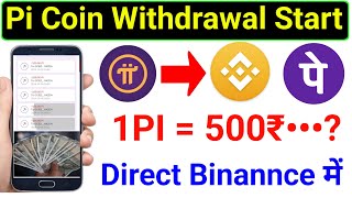 Pi Coin Withdrawal Start | Pi Coin Online Withdrawal | Pi Network Withdrawal Process | #pinetwork