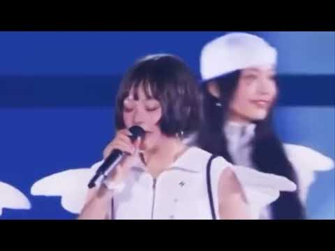 バニーズの声援に涙を堪えきれなくなるハニが美しすぎる NewJeans Hani is so beautiful that she can't hold back her tears when