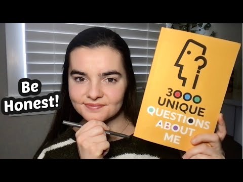 ASMR 1 Hour of Asking You EXTREMELY Personal Questions