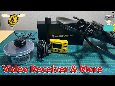 SpeedyBee New Products // 5.8GHz Fusion Goggles Receiver & Bee35 Pro Frame