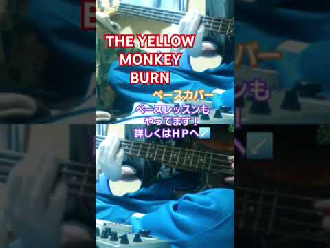 【THE YELLOW MONKEY】BURN　ベースカバー　#theyellowmonkey #イエモン #burn