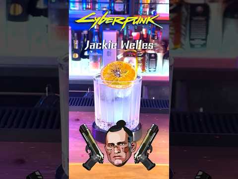 Cyberpunk 2077 Jackie Welles #cyberpunk2077 #cyberpunkedgerunners #cocktails #電馭叛客2077 #電馭叛客邊緣行者 #特調