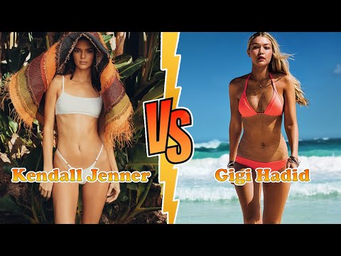 Kendall Jenner VS Gigi Hadid Transformation ★ From Baby To 2024