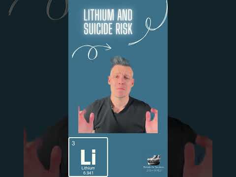 Lithium and Suicide Prevention