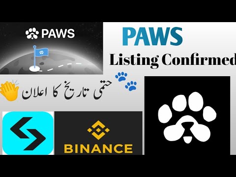 Paws Airdrop | Paws listing date | Paws listing price and date | Paws Withdraw | Paws mining bot