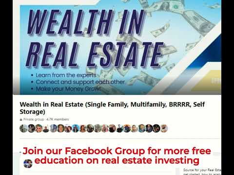 Join our Wealth in Real Estate community for FREE real estate investing education!