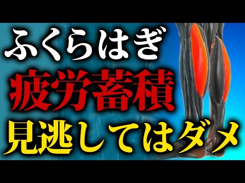 パンパンなふくらはぎは何が原因！疲労蓄積・張り感・むくみも改善できるほぐし方！