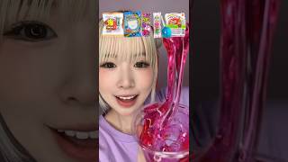 日本の駄菓子縛り🇯🇵🍭 #お菓子 #food #japan #asmr #snack #eating