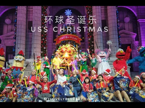 Universal Studios Singapore Christmas 新加坡环球影城圣诞节