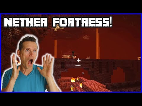 I FOUND A NETHER FORTRESS!