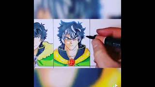 Drawing Naofumi Iwatani in Dragon ball Super Styles The Rising Of the Shield Hero Season 2 #Shorts