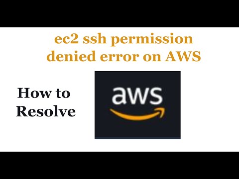 EC2 SSH Permission Denied error on AWS | Amazon EC2 Permission Denied