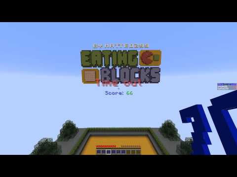 Minecraft Eating Blocks