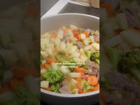 Heartwarming Beef Stew #food #cooking