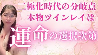 【2025年二極化時代の分岐点はすでにはじまっている】あなたを本物ツインレイへ導く運命の選択とは？