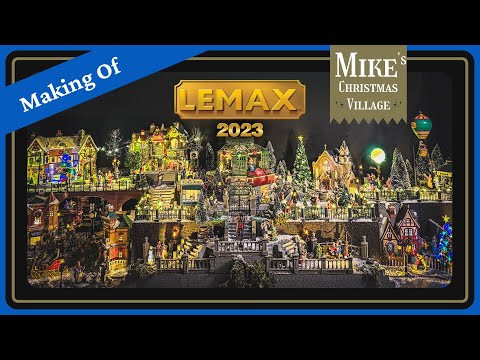 Lemax Christmas Village 2023 | The Making Of: Caddington Village