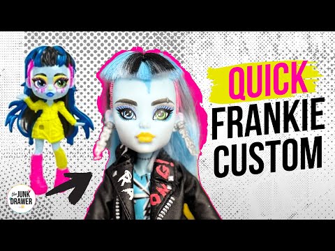 All dolls should have mullets 💇‍♀️ Custom Frankie Stein #hottake