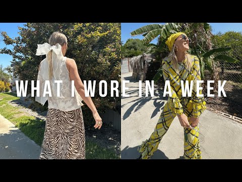 WHAT I WORE IN A WEEK/ 5 SUMMER OUTFITS