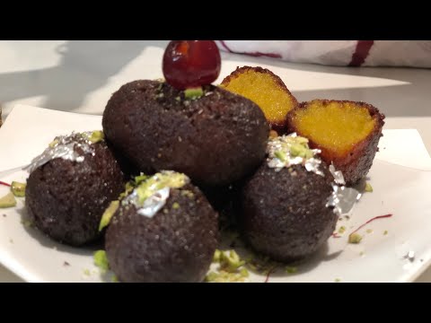 Recipe for Yummy Indian Kala Jamun#jamun#milkpowder#saffron