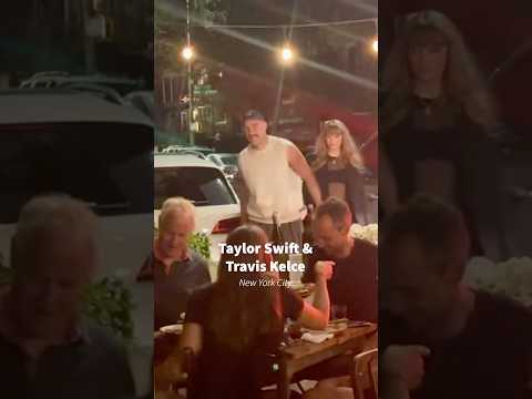 #TaylorSwift and #TravisKelce spotted holding hands at pizzeria in Brooklyn #hollywoodpipeline